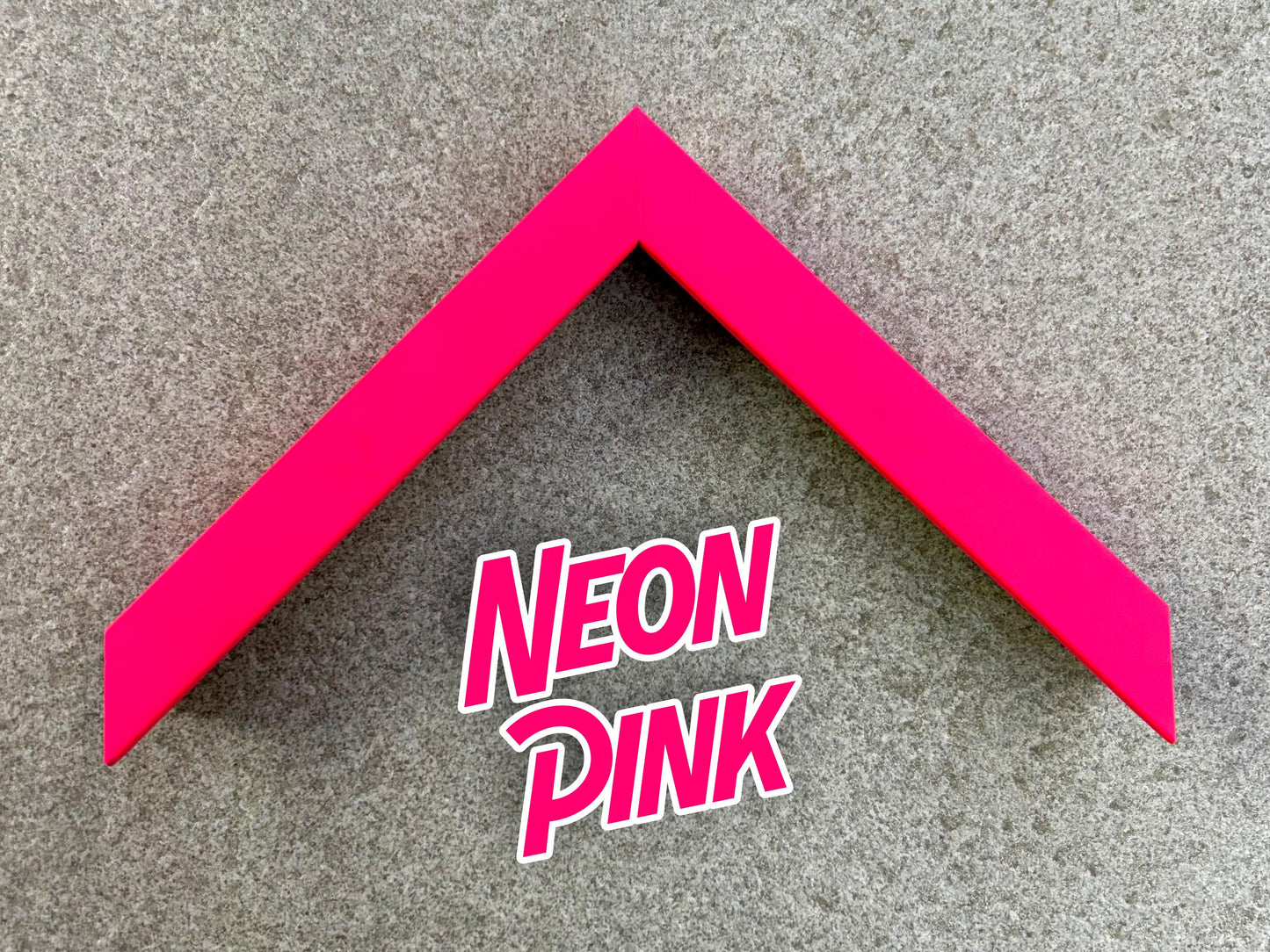 Bespoke Chunky Neon Picture Frames