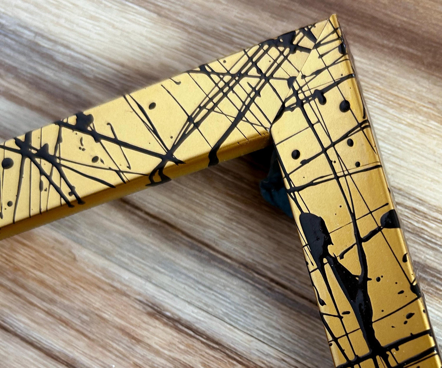 Bespoke Pollock Paint Splatter High Gloss Abstract Photo Frames