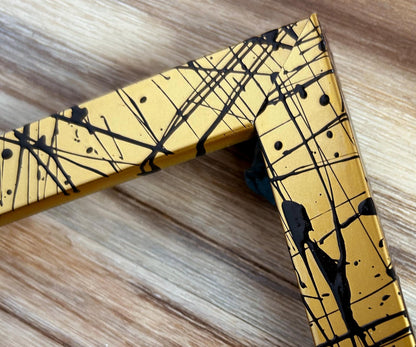 Bespoke Pollock Paint Splatter High Gloss Abstract Photo Frames