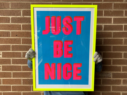 Bespoke Chunky Neon Picture Frames