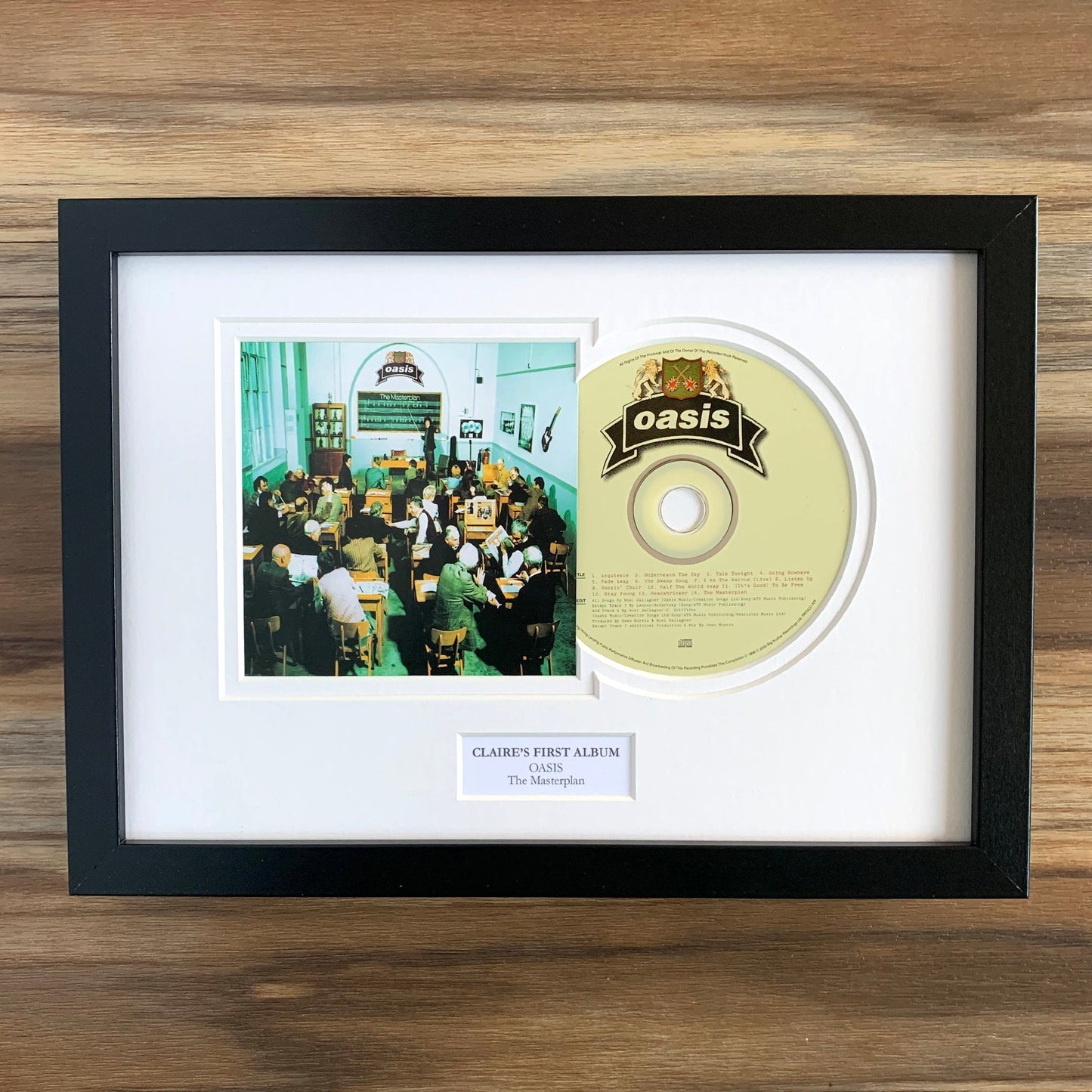 Personalised CD Album Frame