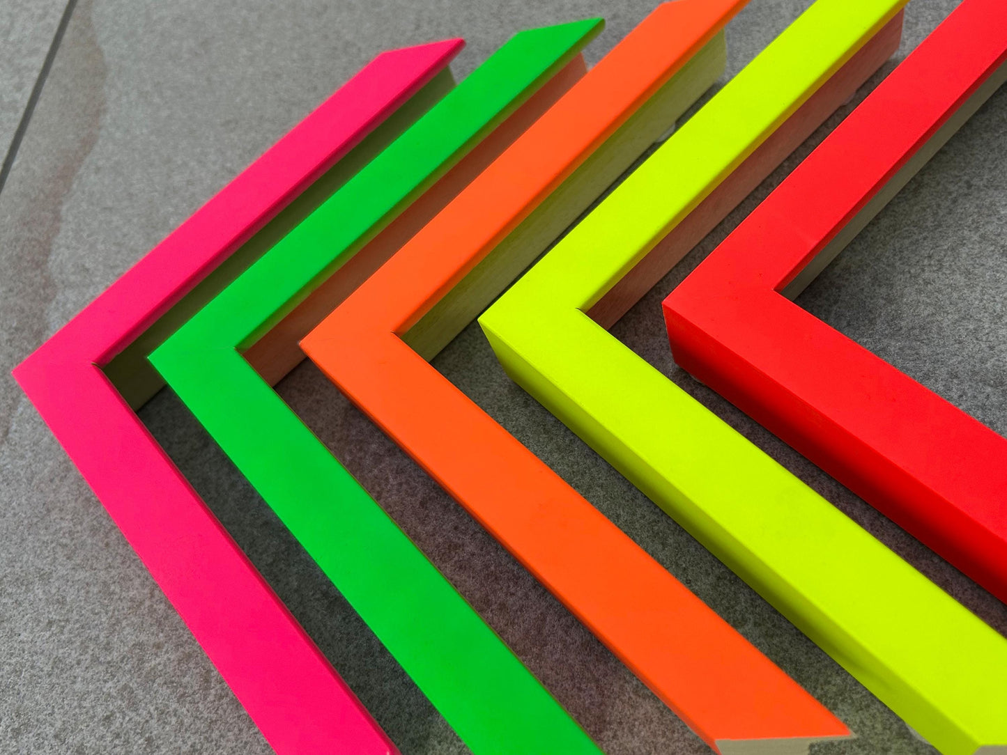 Bespoke Chunky Neon Picture Frames