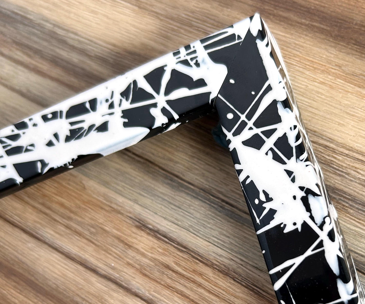 Bespoke Pollock Paint Splatter High Gloss Abstract Photo Frames